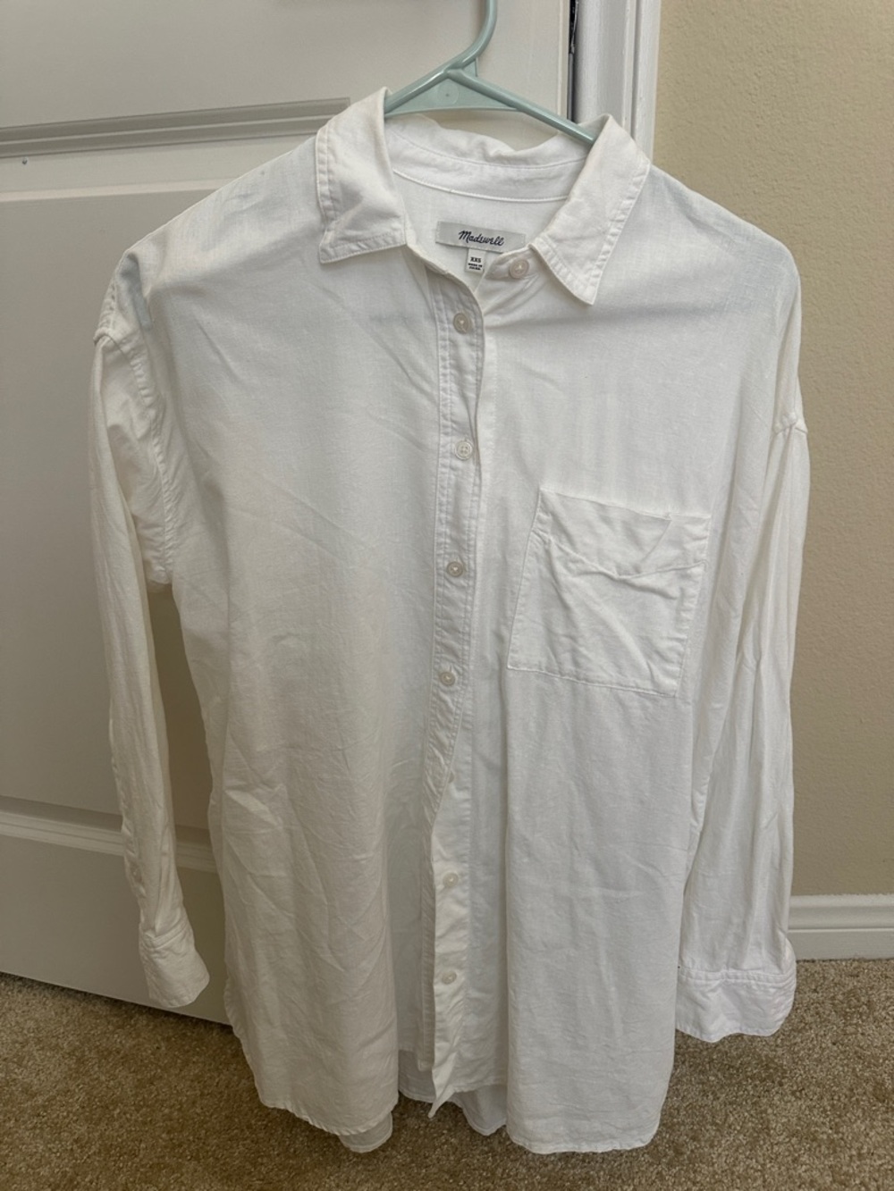 Madewell Linen button down